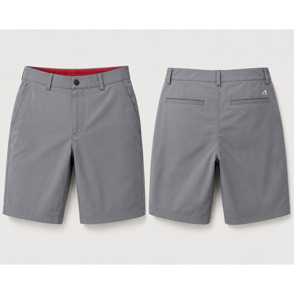 Redvanly SHORTS Men's XL   9"  Hanover Pull-On Golf GRAY PERFORMANCE